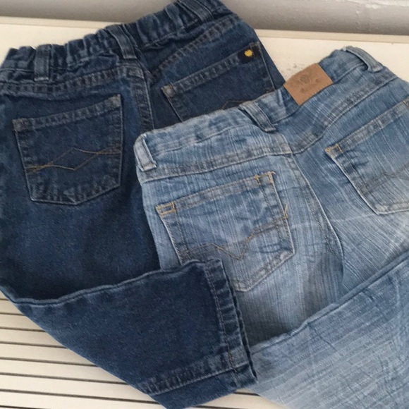 Bundle (2) Toddler Boy Denim Blue Jeans Size 2T And 18 Months - Picture 3 of 6